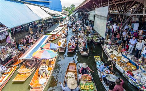 Damnoen Saduak Floating Market in Bangkok - Attraction in Bangkok ...