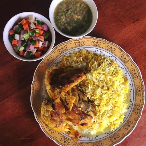 Resepi nasi mandhi dan ayam panggang. ayam: resepi nasi arab ayam mandy