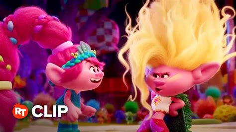 Trolls Band Together Movie Clip Poppy Meets Viva 2023 Youtube