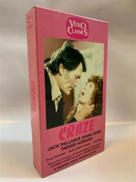 Craze Mega Rare Video Classics Vhs Video Cult 70s British Horror Intact