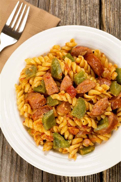 Easiest Way To Make Tasty Smoked Sausage And Pasta Dishes Prudent