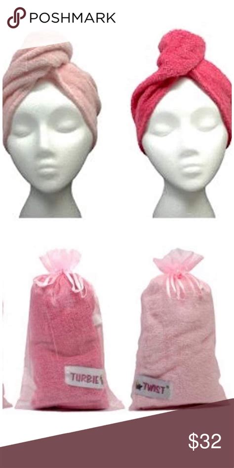 2 New Pink 100 Cotton Original Turbie Twist Hair Twist Hairstyles