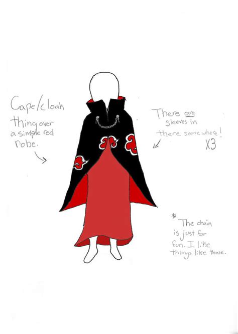 Akatsuki Cloak Design By Scar66 On Deviantart