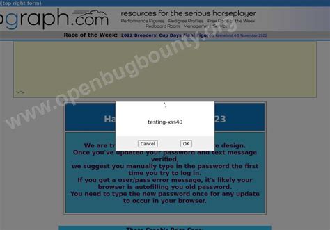 Thorograph Com Cross Site Scripting Vulnerability Obb Open Bug Bounty