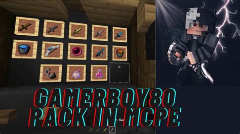 Gamerboy80s Texture Pack In Mcpe Pack Ported By Betwist Youtube
