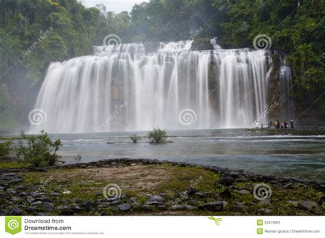 Waterfalls With Silky Water Stock Image Image Of Green Tinuy 52679901