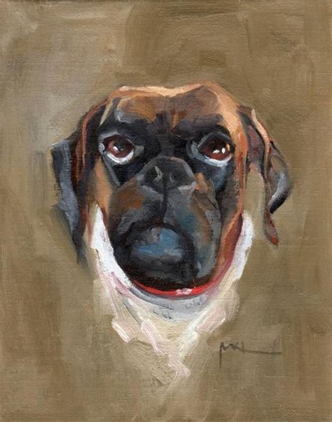 Dog Portraits Commissions 8 X 10 Oil Painting Custom Art Dog Art
