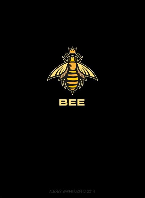 Bee Logo On Behance Label Design Icon Design Logo Design