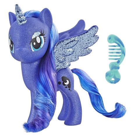 My Little Pony Jouet Princesse Luna Figurine Scintillante De 15 Cm