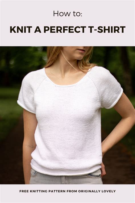 Knitted Tshirt Pattern Knit Top Pattern Free Free Knitting Patterns