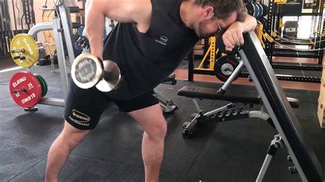 Unilateral Bent Over Row Dumbbell Supinating Elbow Low Youtube