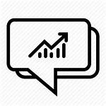 Trading Discussion Icon Chart Presentation Statistics Analytics