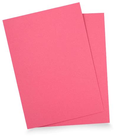 Hot Pink Matte Colour Card Stock 240gsm Etsy