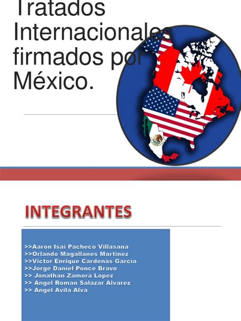 Tratados Internacionales Firmados Por Mexico 1 Naciones Unidas