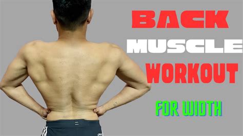 6 Exercises To Build Bigger Back Back Workout For Mass Back