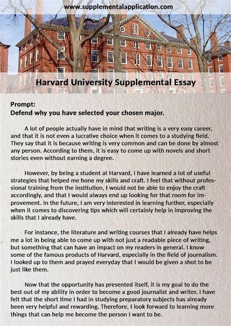 Buy College Admissions Essay Example Harvard 10 Successful Harvard