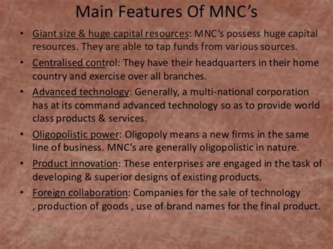 What Is Multinational Company