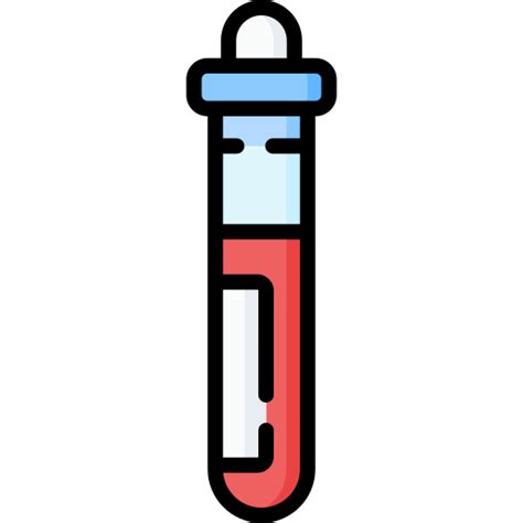 Blood Tube Special Lineal Color Icon