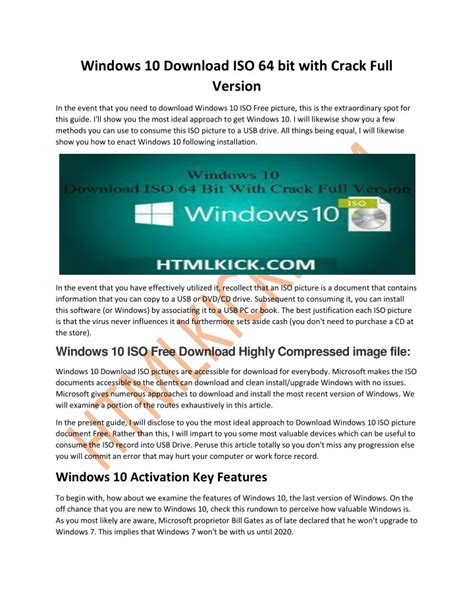 Ppt Windows 10 Download Iso 64 Bit With Crack Full Version Powerpoint
