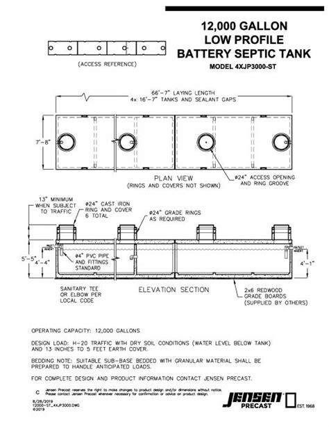 Gallon Low Profile Septic Tank Hot Sex Picture