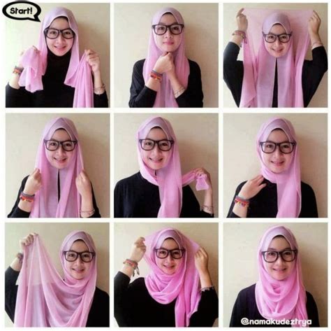 27 Cara Memakai Hijab Pashmina Terbaru 2020 Simpel And Modern