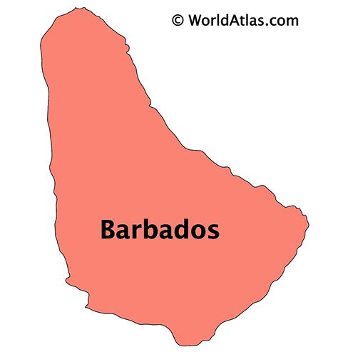 Mapas De Barbados Atlas Del Mundo