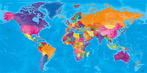 Carte Du Monde A Imprimer Gratuit A Grande Carte Planisphere Gratuite