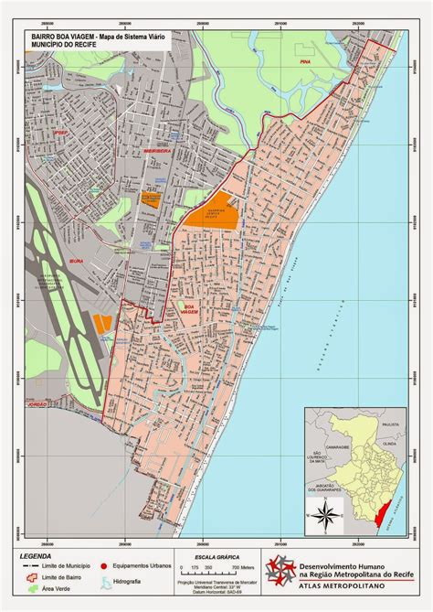 Bairros De Recife Mapa