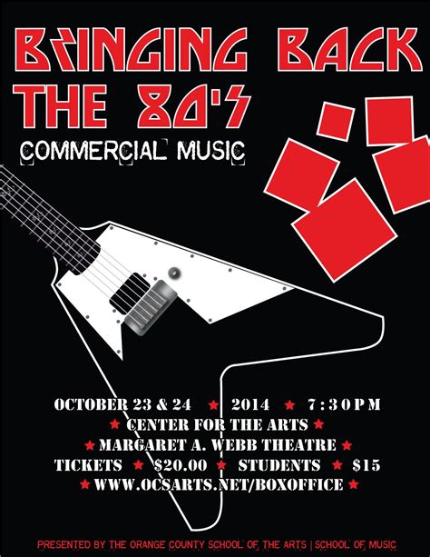 Commercial Music Concert Bringing Back The 80s Rockandroll Weareocsa