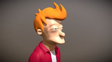 Fry From Futurama Not Sure If 3d Model By Stanislav Bigovereasy E97f937 Sketchfab