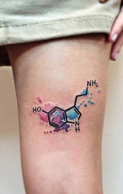 35 Lindas Tatuagens Que Simulam Aquarela Science Tattoos Dna Tattoo