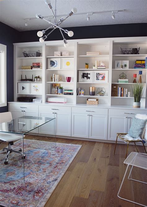 Diy Home Office Built In Cabinets Leena Morrissey