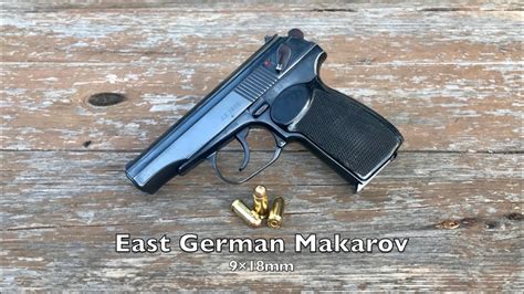 Shooting An East German Makarov Pistol In 918mm YouTube