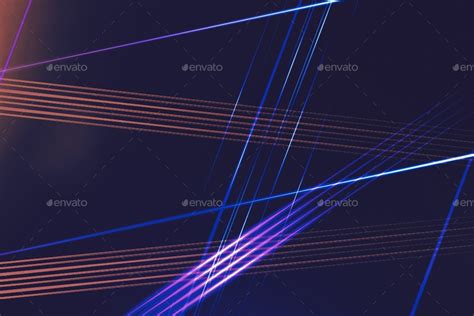 Neon Lines Backgrounds By Kauster Graphicriver