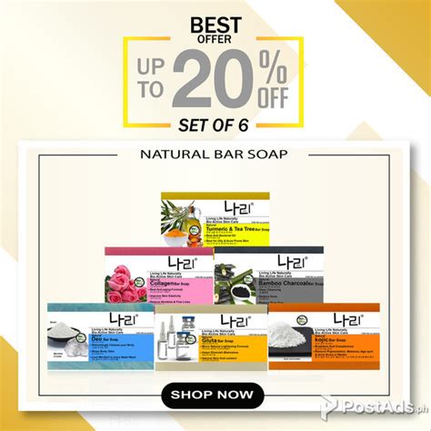 Nari Bar Soap Create Your Own Bundle By 6 Nude Handmade Essentials