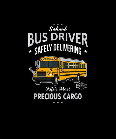 School Bus Driver Delivering Precious Cargo S Drawing By Ngo Ngoc