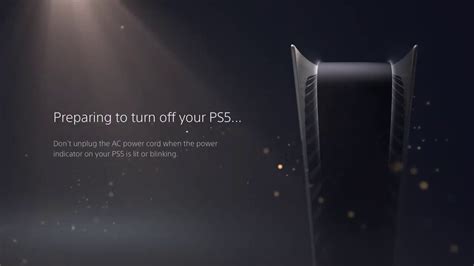 Ps5 Rest Mode And Power Off Screens Playstation 5 Youtube