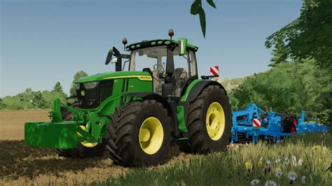 John Deere 6r Extra Large Frame Fs22 Mod Mod For Farming Simulator