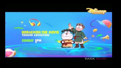 Doraemon Movie Toofani Adventure Hindi Promo Disney Channel Youtube