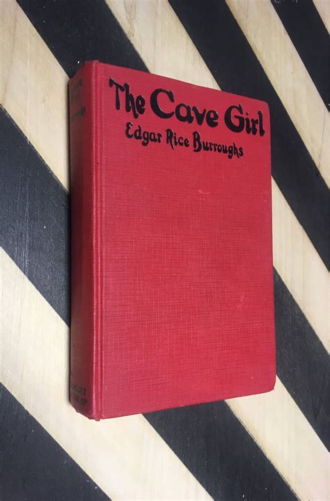 The Cave Girl By Edgar Rice Burroughs Hardcover 1925 Vintage Book