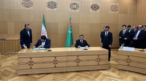 Turkmen Iranian Intergovernmental Commission Meeting Concludes With