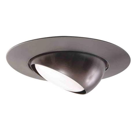One purchase includes all that is needed to light up this recessed slim panel led downlight only need 2 inches of clearance height and doesn't require a housing can, supporting retrofit, remodel and new. Halo 6 in. Tuscan Bronze Recessed Ceiling Light Trim with ...