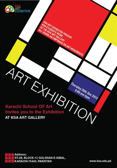 Art Exhibition Poster Design Poster On Art Exhibition Poster