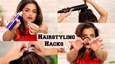 Haircare Hairstyling Hacks Every Girl Should Know For Strong Healthy Hair Youtube