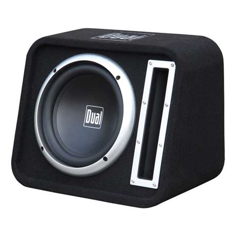 Dual Sbx100 10 Inch 500w Subwoofer Vented Subwoofer Box 1100w Amp