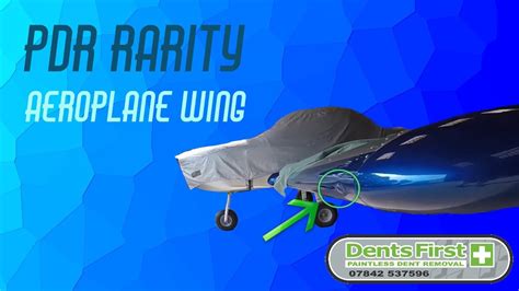 Rare Pdr Dented Aeroplane Wing ️ Dents First Youtube