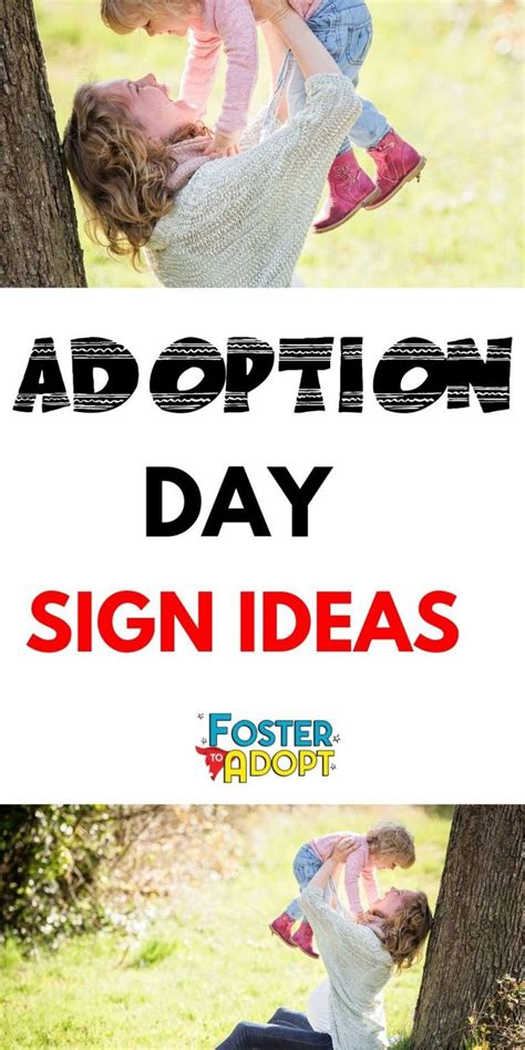 Adoption Day Sign Ideas For Kids Foster To Adopt Foster To Adopt