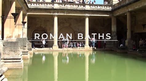 Roman Baths Full Tour Bath Somerset England Youtube