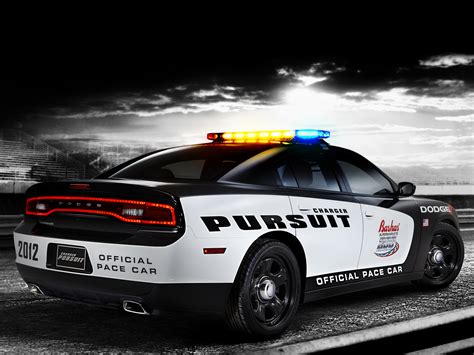 2012 Dodge Charger Pursuit Pace Nascar Muscle Police G Wallpaper