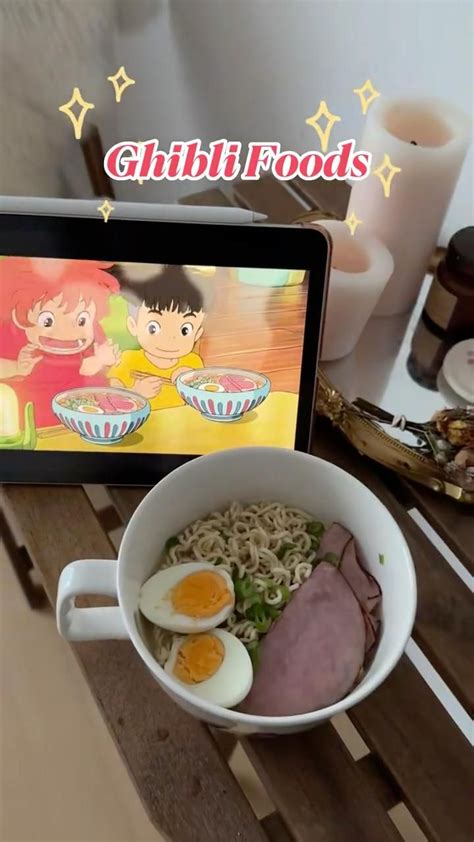 Ramen Inspired By Ponyo Studio Ghibli Foods 🌱 Essen